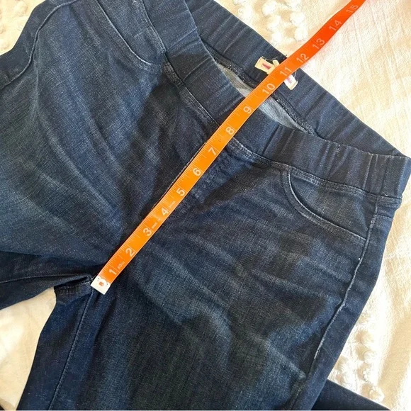 Eileen Fisher Women's Dark Blue Pull On Denim Jeggings / Leggings Sz XS - Picture 8 of 11